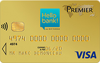 visa premier hello bank