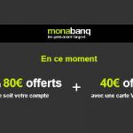 Offre bienvenue Monabanq