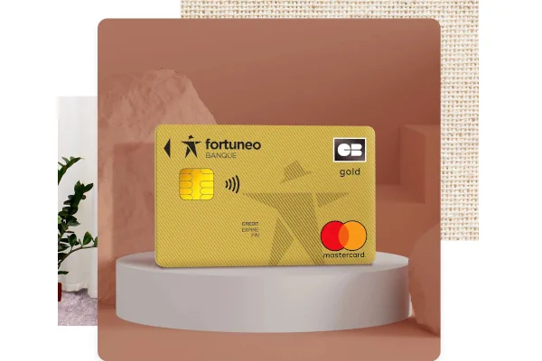 carte Gold Mastercard Fortuneo