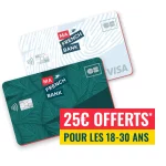 25€ offerts pour les moins de 30 ans chez Ma French Bank